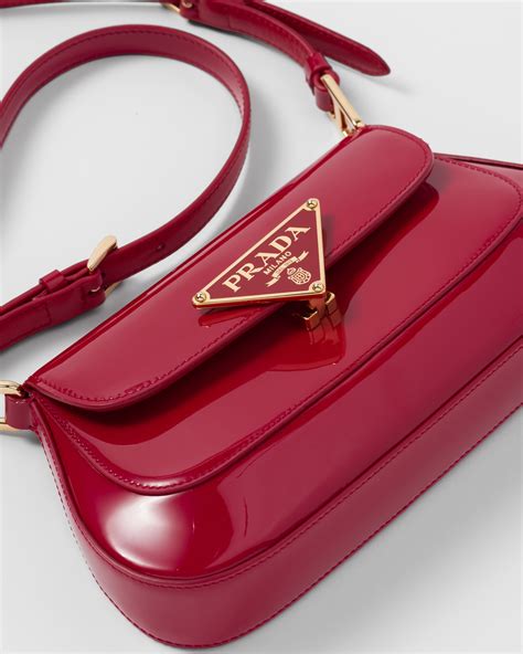 collectible prada red pouch easy open|Prada handbags.